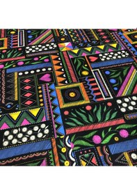 Resim Döşemelik Kumaş Dijital Baskı Renkli Markis Desen 