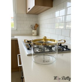 Resim Miss Betty Rose Deluxe Cam Tencere 4,5 Lt 