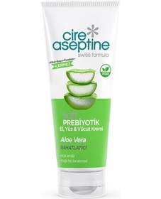 Resim Cire Aseptine Soft Prebiyotik Aloe Vera El Yüz Ve Vücut Kremi 200 Ml Aloe Vera 