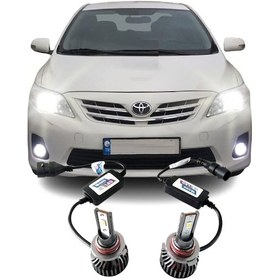 Resim Toyota Corolla Uyumlu E150 LED KISA FAR AMPULÜ PHOTON MONO HB4 9006 