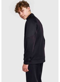 Resim Lescon Çocuk Fermuarlı Sweatshirt 26b-3015 siyah 