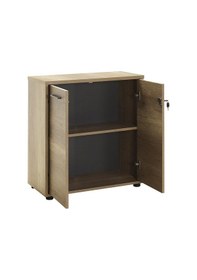 Resim Adoremobilya Newyork 2 Katlı Kilitli 2 Kapaklı Kitaplık - Tori 