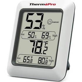 Resim ThermoPro TP50 Termometre İç Mekan Dijital Sıcaklık ve Nem Ölçer 