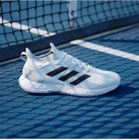 Resim Adidas Adizero Ubersonic 4.1 Erkek Tenis Ayakkabısı Beyaz Id1565 Beyaz 