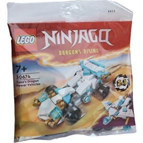 Resim LEGO Ninjago Zane's Dragon Power Vehicles 30674 