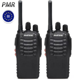 Resim BAOFENG BF-88E 2 Adet PMR Lisanssız El Telsizi Kulaklık Hediyeli TYPE-C 2026 MODEL 