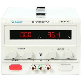 Resim Sunline Sl 6010s Dc Power Supply 60v 10a Güç Kaynağı 