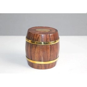 Resim Büro Ev Ofis Çocuk Hediyesi İçin Pirinç Fıçı Kumbara 