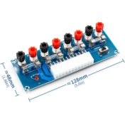 Resim Alkatronik Atx Güç Kaynağı Voltaj Çıkış Kartı XH-M229 