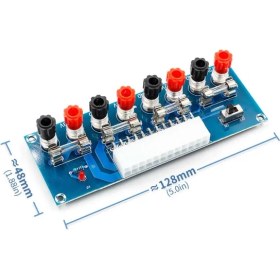 Resim Alkatronik Atx Güç Kaynağı Voltaj Çıkış Kartı XH-M229 