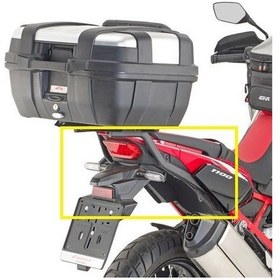 Resim Honda Crf1100l Africa Twin 20 23 Arka Çanta Taşıyıcısı Givi 1179fz Siyah 