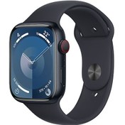Resim Apple Watch Series 9 GPS + Cellular 45 MM Alüminyum Kasa S/M Akıllı Saat (Apple Türkiye Garantili) 