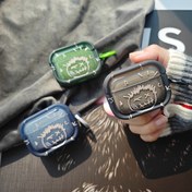 Resim Trendy ve Minimalist Bir Sticker Tasarımı, Quirky ve Humorous Bir Doodle ile Tamamlanmış, Yarı Şeffaf ve Daire Açılı, for Airpods 1/2/3/Pro/Pro2 Kılıfları İçin Uygun, Tam Kılıf Koruyucu Kılıf. 