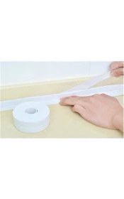 Resim Zie Plastic Beyaz Su Sızdırmaz Lavabo Kenar Bandı (Kutusuz)(3.2m) 