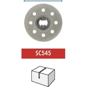 Resim Dremel 38 Mm Elmas Kesme Diski Speedclick 