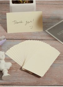 Resim Happy Notes Boş Kelime Kartları Etiket 5X8cm 500 Adet Boş Kart Boş Kartvizit 