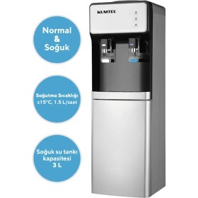 Resim Kumtel HWD-06 2 Musluklu Su Sebili 