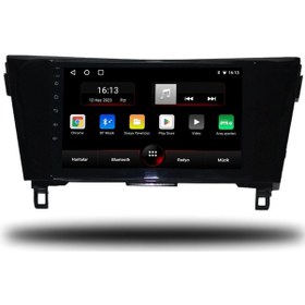 Resim Navico Nissan Qashqai Android Carplay Multimedya 2013-2021 6gb Ram + 128GB Hafıza + 8 Çekirdek 