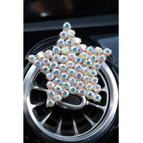 Resim Tasarım Arabam Yıldız Klima Koku Yaldız Taşı 