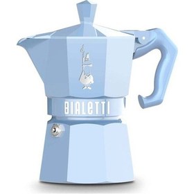 Resim Bialetti Moka Pot Exclusive Light Blue 6 Cups Bı-9062 Bialetti 