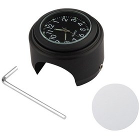 Resim Siyah Dahili Düğme Pilli 22 - 25 Mm Araba Saati 