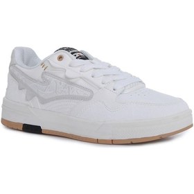 Resim Erke M Classic Z Erkek Spor Ayakkabı-30246 Açık Beyaz/kahve 
