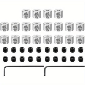 Resim 20'li paket bakır pimli kilit mandal tutucu + 2 anahtar seti 