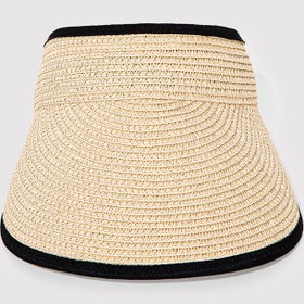 Resim Beige Straw Hat - White / One Size 