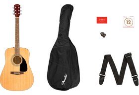 Resim Fender 0971210721 FA-115 Dreadnought Akustik Gitar Natural (Başlangıç) | Ceviz Klavye, Ladin Kapak, Güçlü ve Dengeli Akustik Rezonans 