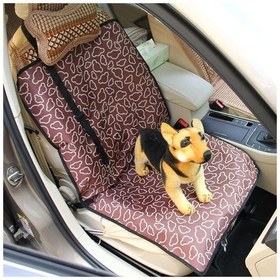 Resim Kaymaz Katlanır Araba Ön Koltuk Desen Kapağı Pet Kedi Köpek Minderi Mat, Boyut: 100 X 50 X 0.1 Cm 
