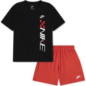 Resim Nike Nıke Lap Mesh Short Set Erkek Çocuk Tişört-Şort Takım 86N719 