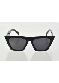 Resim Siyah Çerçeve Cat Eye Kadın Güneş Gözlüğü - Moda Gözlük Diğer 