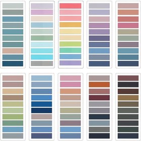 Resim 2000 Levha Annotasyonlu Kitaplar İçin Yapışkan Etiketler, Düzenleyiciler İçin Morandi Kitap Etiketleri, Sayfa İşaretlemesi Açıkça Yazılabilir ve Yeniden Yerleştirilebilir Kitap Bayrakları İndeks Göstergeleri 