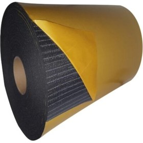 Resim Evimdeyokyok Araç Oto Ses Isı Yalıtım Malzemesi Flexi Kauçuk Sünger Yapışkanlı 6mm Kalın 80CMX10MT 