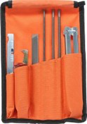 Resim Pazly K14244 Testere Bileyici Dosya Kiti - Testere Zinciri Bileyici Aleti, Turuncu 