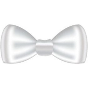 Resim Bay Etiket Bwtm8 Beyaz Papyon Sticker 