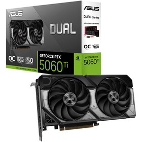 Resim Asus Dual GeForce RTX 5060 Ti OC 16 GB GDDR7 128 Bit HDMI/DP Ekran Kartı 
