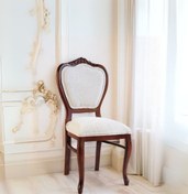 Resim Versailes Klasik Ahşap İşlemeli Sandalye 