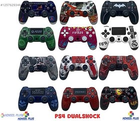 Resim Ps4 Dualshock 4 Kablosuz Oyun Kolu V2 Desenli 