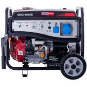 Resim Omega Omg 9000 E Otomatik 9 Kva Monofaze Benzinli Jeneratör 