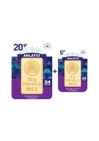 Resim Ahlatcı Kuyumculuk 25 Gram 24 Ayar Külçe Altın 