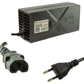 Resim Powermaster 60V 20A Elektrikli Bisiklet Akü Şarj Adaptörü 