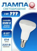 Resim Ecola E14 8w Soğuk Lamba Fungl Soğuk Işıklı Ampul 369736104 