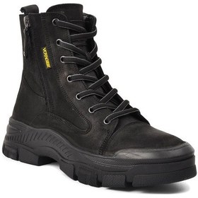 Resim Voyager 8893 Kadın Deri Bot Nubuk Siyah 