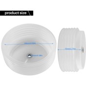 Resim Sagrado Delik Testere Toz Kapağı Delik Açıcı Toz Kapağı Ahşap Elektrikçi Koruma Darbeli Matkap Aracı Aksesuarları Toz Geçirmez Cihaz (Yurt Dışından) 