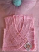 Resim Candy Babies Yün Bebek Yeleği YB777 