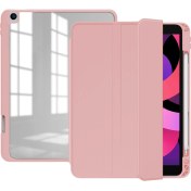 Resim AktarMobile Ipad 8. Nesil 2020 10.2" Uyumlu Kılıf Ayrılabilen Mıknatıslı Kapaklı Kalem Bölmeli Standlı Smart 