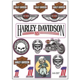 Resim A4 Sticker 097 Tek Paket Çoklu Sticker Çok Renkli 