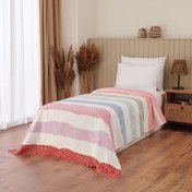 Resim Nuvomon Stripe Tek Kişilik Pike - 160x220 cm 