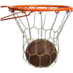 Resim Springsun Dayanıklı Galvanizli Demir Basketbol Filesi - Açık Sahalar İçin Mükemmel Seçim 